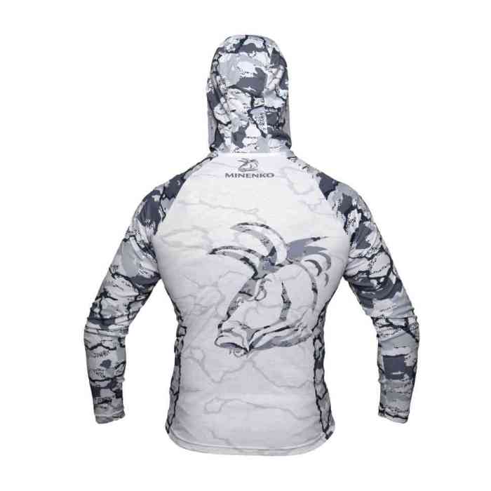 Джерси с капюшоном Graphitе white camo (L)
