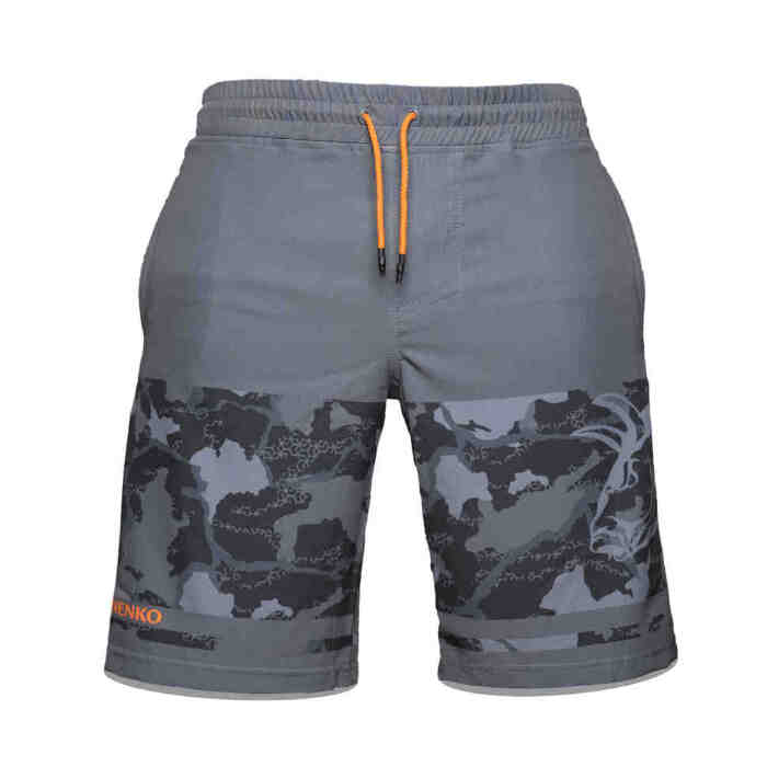 Шорты на резинке Graphite black camo (M)