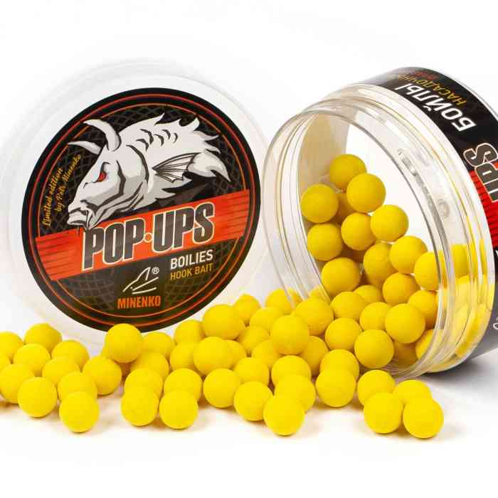Бойлы плавающие MINENKO SWEET CORN (Fluo) Pop-Up 12мм