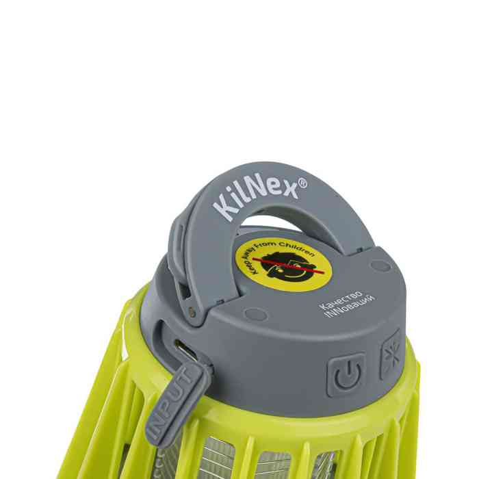 Фонарь для кемпинга KILNEX 2600 MAH (IP 67) + защита от комаров