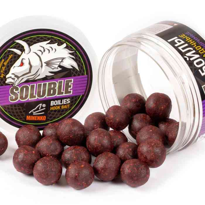 Насадочные бойлы MINENKO STRAWBERRY JAM 26мм (пылящие)