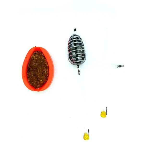 Оснастка № 45 лодочка 65гр крючок 4