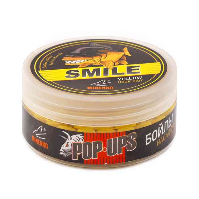 Бойлы плавающие MINENKO TIGER NUT (SMILE) Pop-Up 12мм