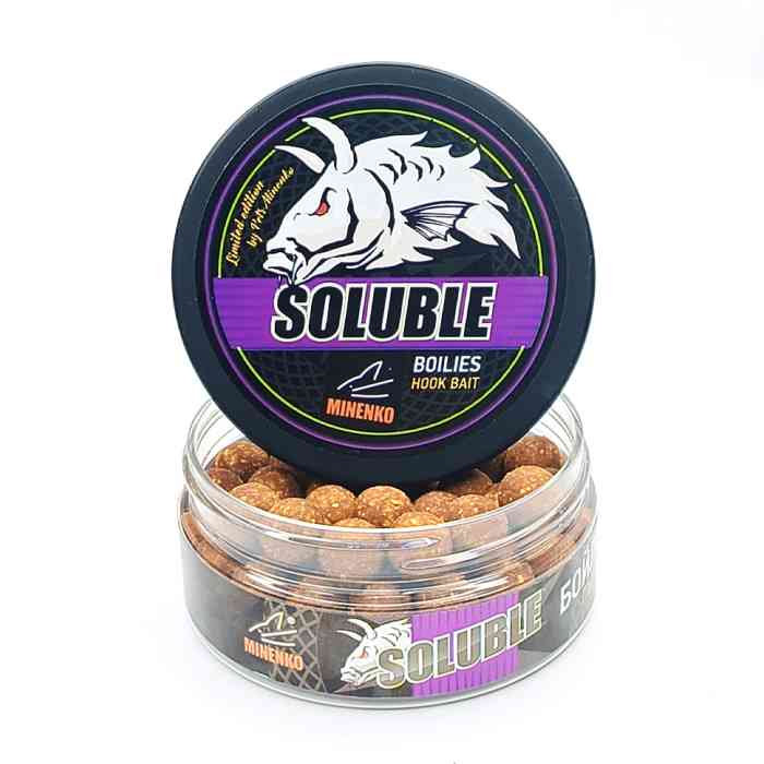 Насадочные бойлы MINENKO ЖГУЧИЙ ПЕРСИК 14мм (пылящие)